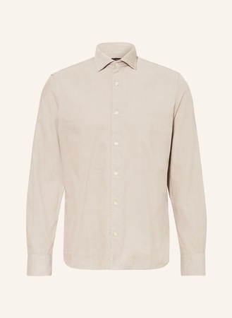 Marc O'Polo  Cordhemd Shaped Fit beige