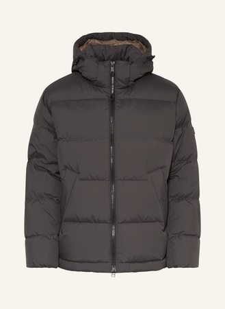Marc O'Polo  Daunenjacke Mit Abnehmbarer Kapuze grau