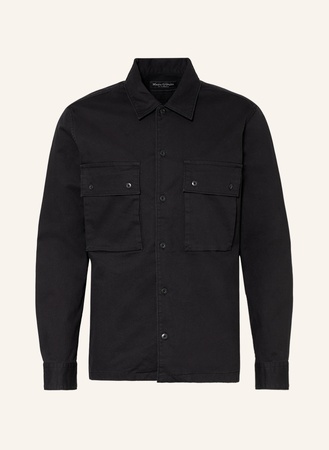 Marc O'Polo  Jeans-Overshirt schwarz schwarz