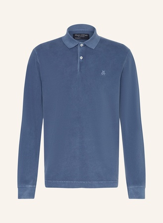 Marc O'Polo  Jersey-Poloshirt Regular Fit blau