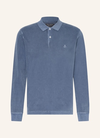 Marc O'Polo  Jersey-Poloshirt Regular Fit blau
