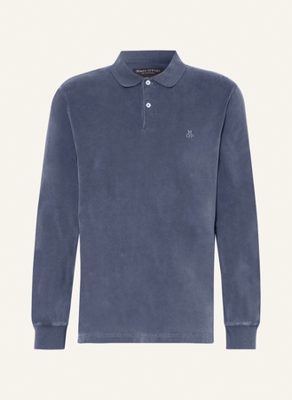 Marc O'Polo  Jersey-Poloshirt Regular Fit blau