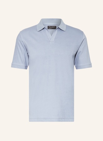 Marc O'Polo  Jersey-Poloshirt Regular Fit blau