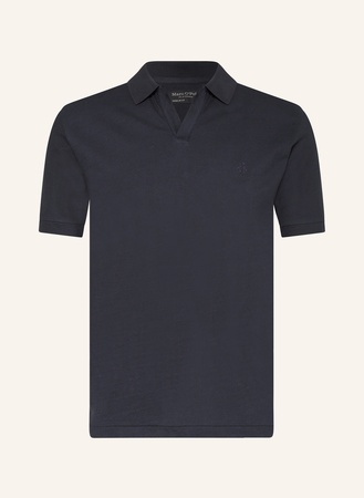 Marc O'Polo  Jersey-Poloshirt Regular Fit blau