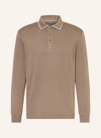 Marc O'Polo  Jersey-Poloshirt Regular Fit braun