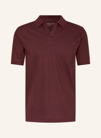 Marc O'Polo  Jersey-Poloshirt Regular Fit rot