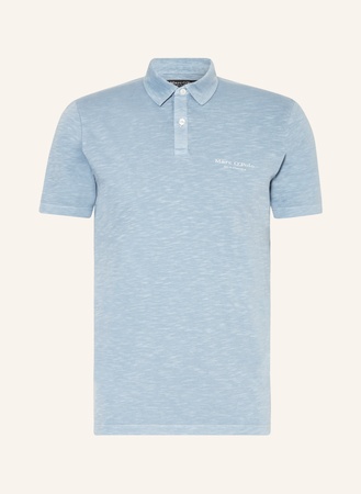 Marc O'Polo  Jersey-Poloshirt Shaped Fit blau beige
