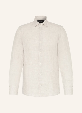 Marc O'Polo  Leinenhemd Shaped Fit beige