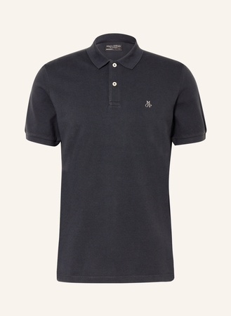 Marc O'Polo  Piqué-Poloshirt Regular Fit blau