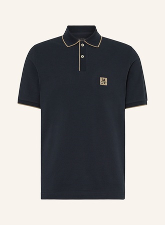 Marc O'Polo  Piqué-Poloshirt Regular Fit blau
