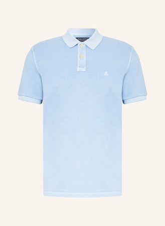 Marc O'Polo  Piqué-Poloshirt Regular Fit blau beige