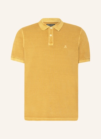 Marc O'Polo  Piqué-Poloshirt Regular Fit braun beige