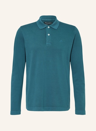 Marc O'Polo  Piqué-Poloshirt Regular Fit gruen