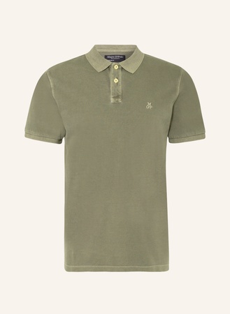 Marc O'Polo  Piqué-Poloshirt Regular Fit gruen