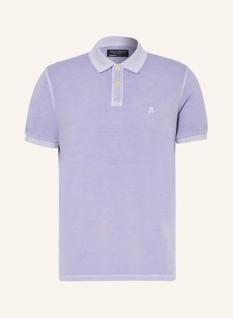 Marc O'Polo  Piqué-Poloshirt Regular Fit violett beige