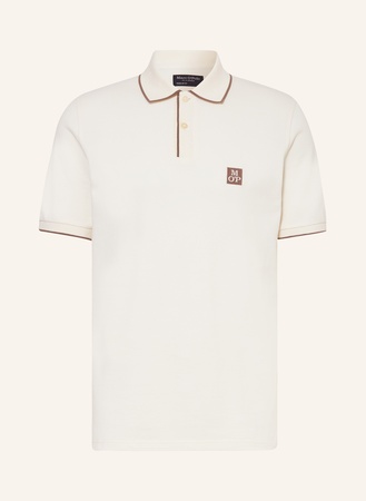 Marc O'Polo  Piqué-Poloshirt Regular Fit weiss