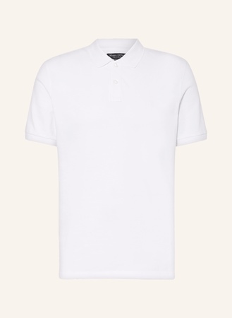Marc O'Polo  Piqué-Poloshirt Regular Fit weiss grau