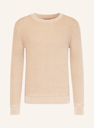 Marc O'Polo  Pullover weiss orange