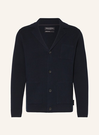 Marc O'Polo  Stricksakko Regular Fit blau