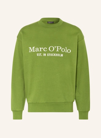 Marc O'Polo  Sweatshirt gruen beige