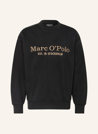 Marc O'Polo  Sweatshirt schwarz beige