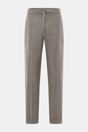 Marco Pescarolo  - Herren - Cashmere Jogpants 'Caracciolo' navy meliert