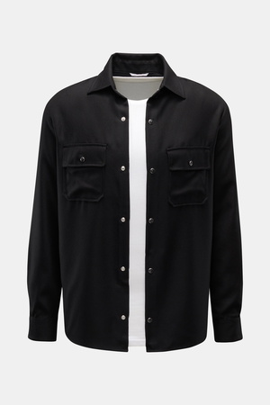 Marco Pescarolo  - Herren - Overshirt 'Next' schwarz