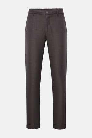 Marco Pescarolo  - Herren - Woll-Joggpants 'Manu' dunkelgrau meliert