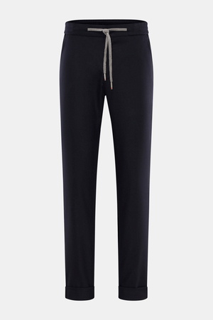 Marco Pescarolo  - Herren - Woll-Jogpants 'Caracciolo' navy