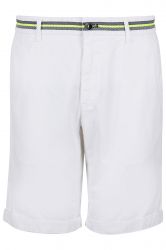 Mason's Herren Bermuda Shorts Torino Elegance Weiss grau