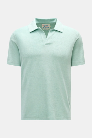 MC2 Saint Barth  - Herren - Frottee-Poloshirt 'Jeremy' mintgrün