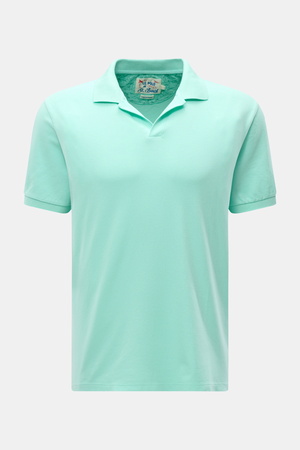 MC2 Saint Barth  - Herren - Poloshirt 'Charles' mintgrün
