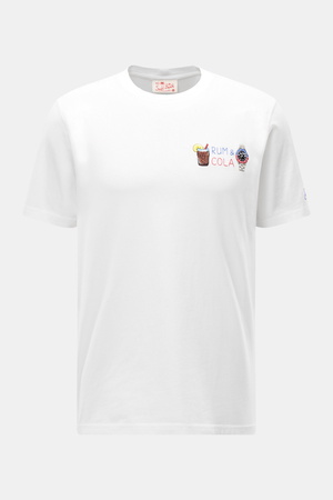 MC2 Saint Barth  - Herren - Rundhals-T-Shirt 'Portofino' weiß
