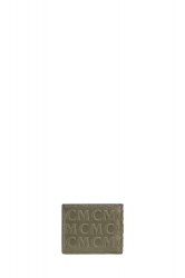MCM Herren Geldbörse Monogram Leather Flap Wallet Olivegrün braun