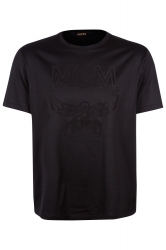 MCM Herren T-Shirt Logo Group Schwarz schwarz
