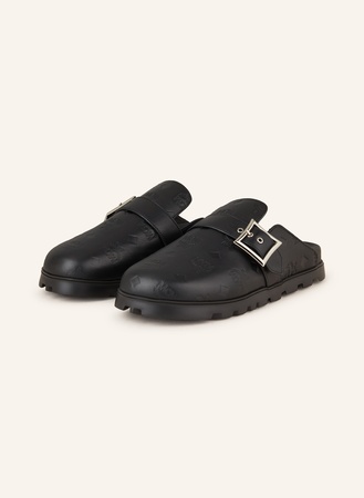 MCM  Pantoletten schwarz