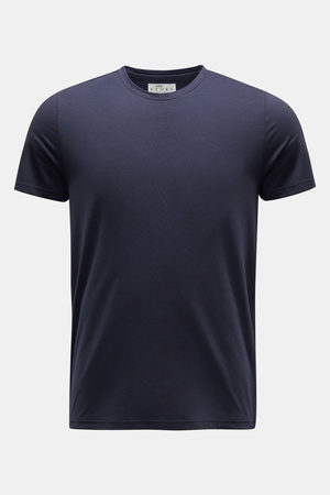 Mey Story  - Herren - Rundhals-T-Shirt navy
