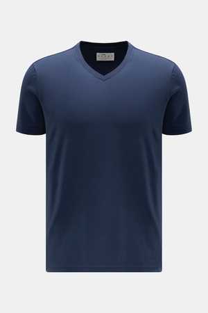 Mey Story  - Herren - V-Neck T-Shirt navy