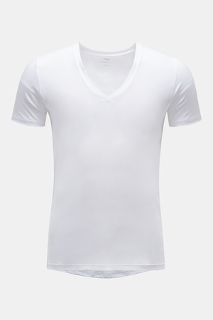 Mey Story  - V-Neck T-Shirt weiß grau