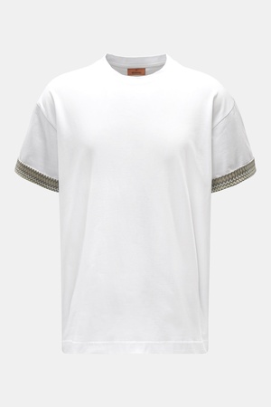 Missoni  - Herren - Rundhals-T-Shirt weiß