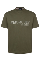 Moncler Herren T-Shirt Olive