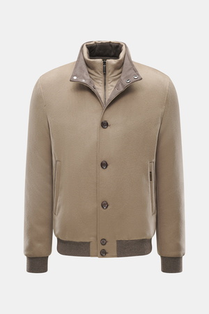 Moorer  - Herren - Cashmere-Daunenblouson 'Janos' beige