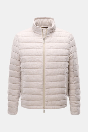 Moorer  - Herren - Daunenjacke 'Alec' beige meliert