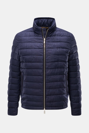 Moorer  - Herren - Daunenjacke 'Alec' navy meliert
