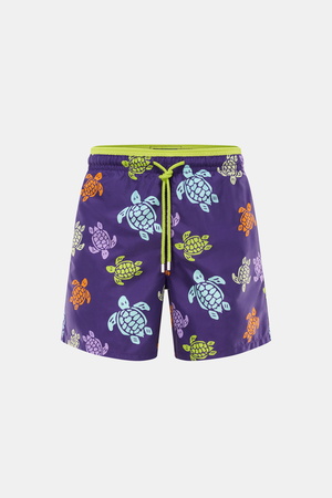 Vilebrequin  - Herren - Badeshorts 'Moka' violett/ multicolor gemustert