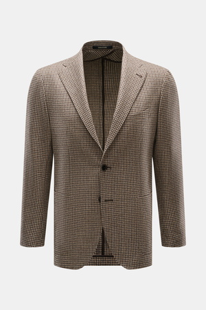 Tagliatore  - Herren - Sakko beige/dunkelbraun/navy gemustert