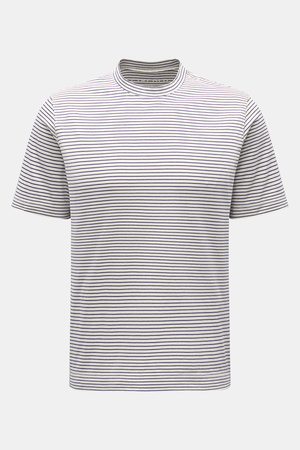 Circolo 1901  - Herren - T-Shirt weiß/navy gestreift