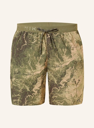 Nike  2-In-1-Laufshorts Stride gruen