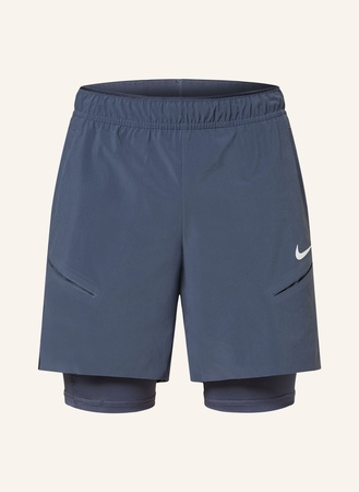Nike  2-In-1-Tennisshort Court Slam blau
