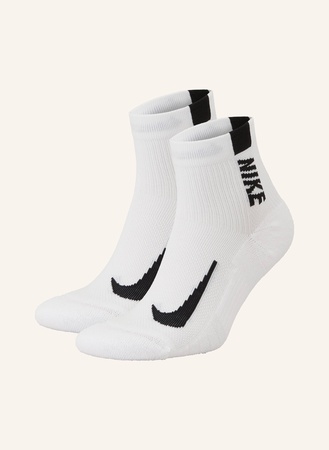Nike  2er-Pack Laufsocken Multiplier weiss
